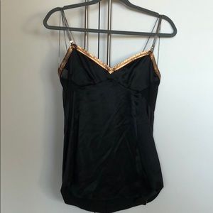 NWT Dolce & Gabbana vintage silk tank.